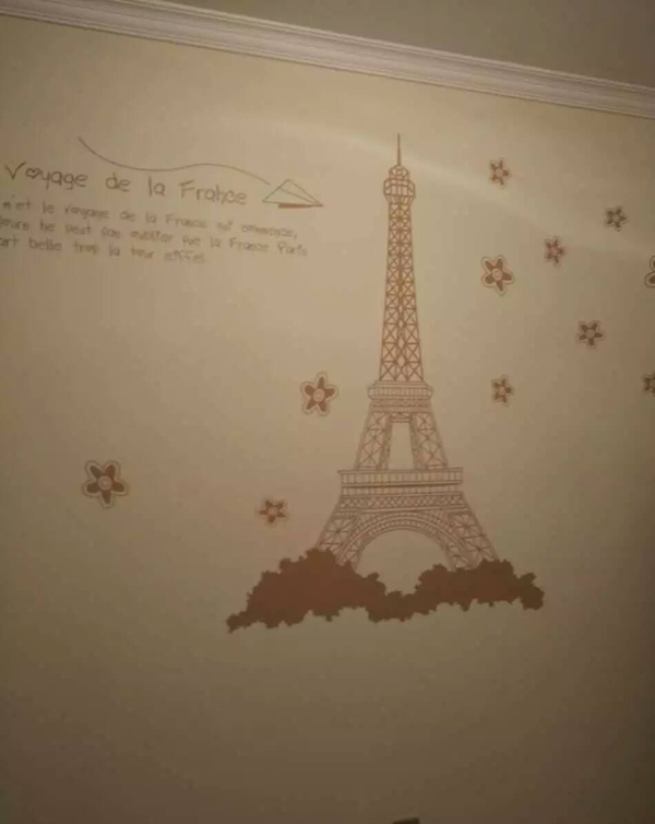 艺美佳硅藻泥工程实景第六都小区儿童房