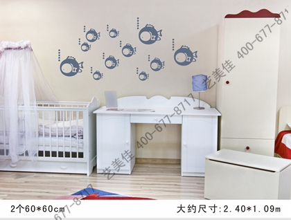 硅藻泥背景墙画-011（2小）