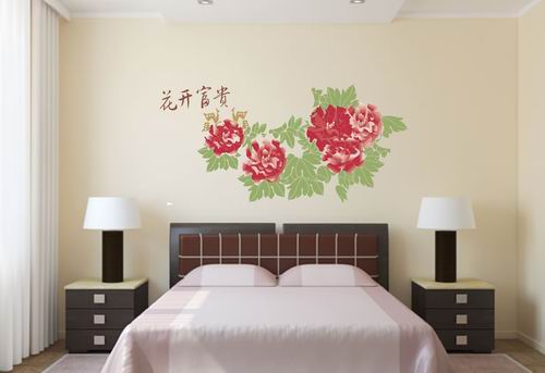 硅藻泥背景墙画-305（3大）