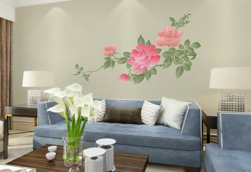 硅藻泥背景墙画-306（3大）