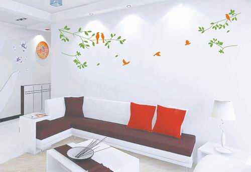 硅藻泥背景墙画-115（1大）