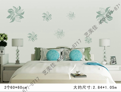 硅藻泥背景墙画-211（2小）