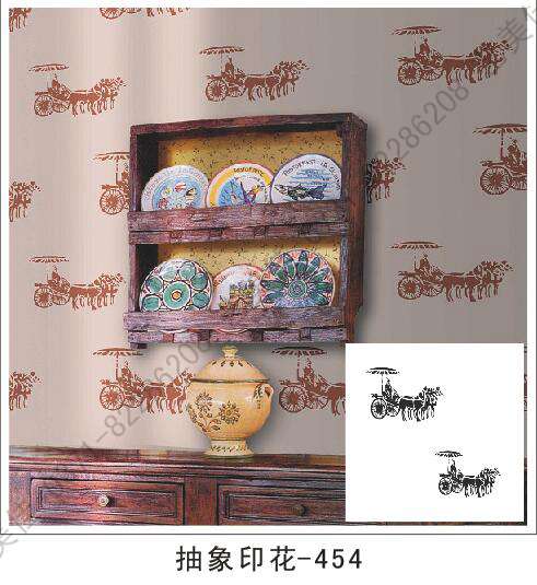 抽象印花模具-454