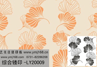 无缝壁纸镂印-LY20009