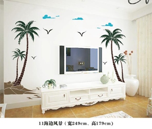 11-海边风景镂印