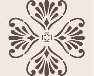 天花灯池镂印-LY70014