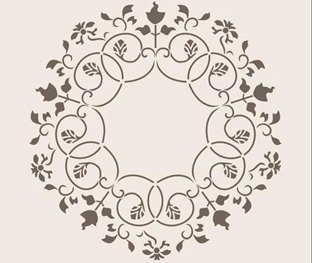 天花灯池镂印-LY70028