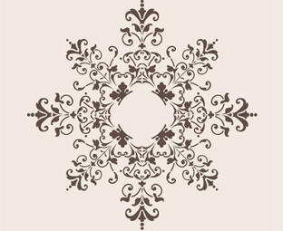 天花灯池镂印-LY70031