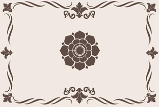 天花灯池镂印-LY70036