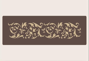 腰线腰花镂印-LY60004