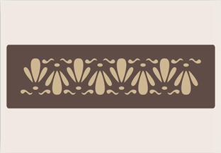 腰线腰花镂印-LY60010