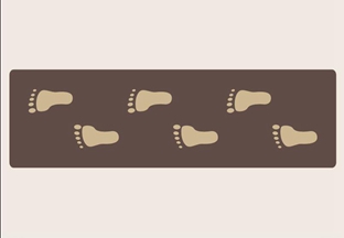 腰线腰花镂印-LY60012