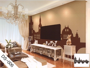电视背景墙墙贴-DS006