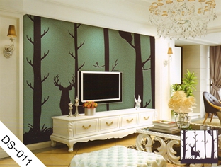 电视背景墙墙贴-DS011
