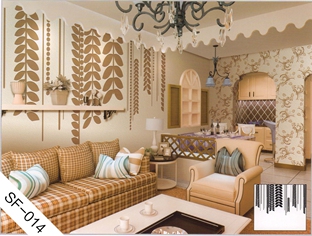 沙发背景墙贴-SF014