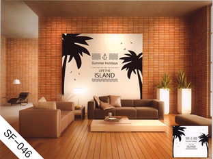 沙发背景墙贴-SF046
