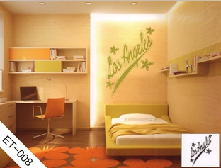 儿童房背景墙贴-ET008