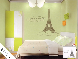 儿童房背景墙贴-ET017