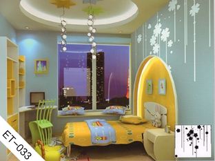 儿童房背景墙贴-ET033