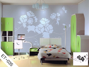 儿童房背景墙贴-ET035