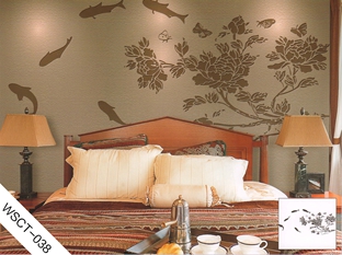 卧室床头背景墙贴-WSCT001