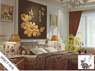 卧室床头背景墙贴-WSCT010