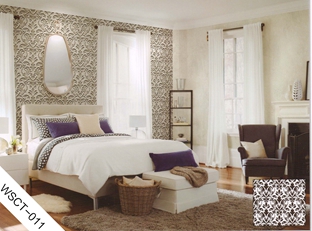 卧室床头背景墙贴-WSCT011