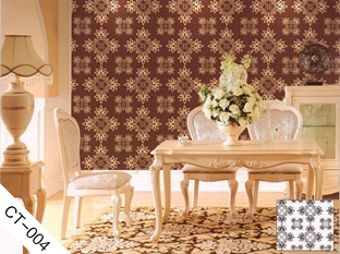 餐厅背景墙贴-CT004