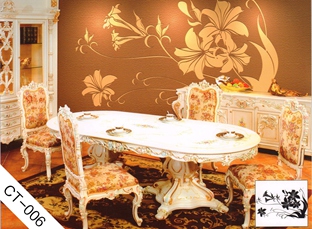 餐厅背景墙贴-CT006