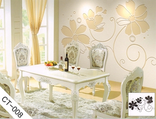 餐厅背景墙贴-CT008