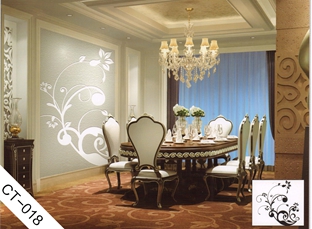 餐厅背景墙贴-CT018
