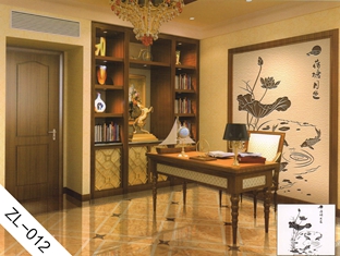 走廊背景墙贴-ZL012