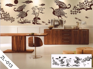 走廊背景墙贴-ZL013