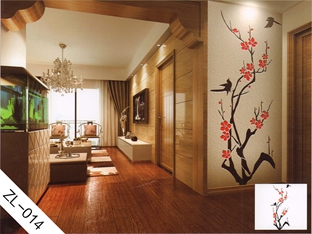 走廊背景墙贴-ZL014