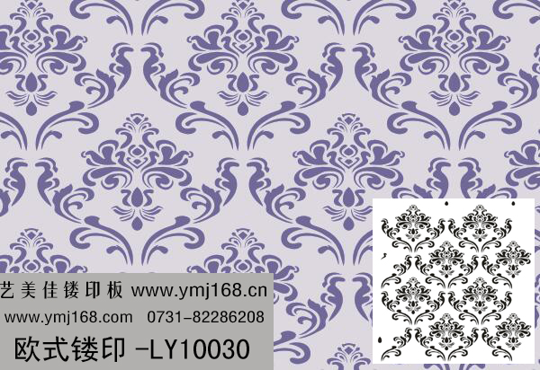 欧式镂印模具-LY10030