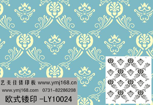 欧式镂印模具-LY10024