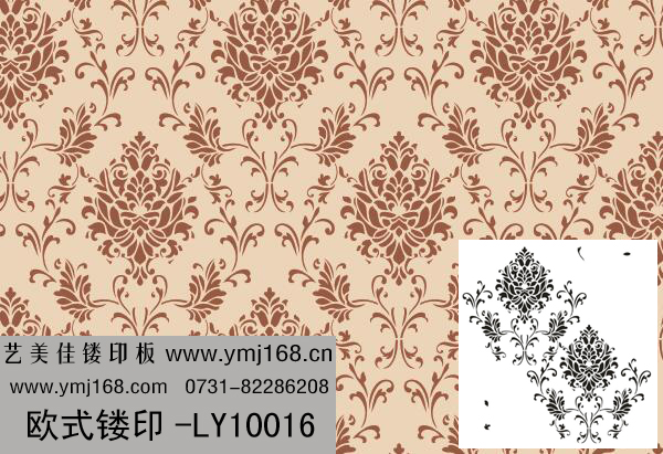 欧式镂印模具-LY10016